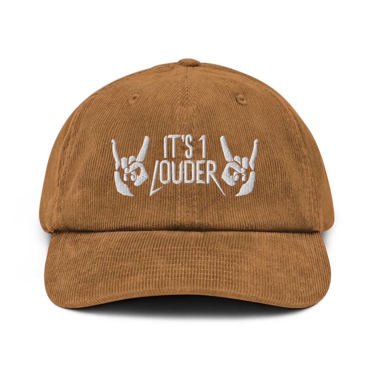 HAND DEVIL HORNS Corduroy hat