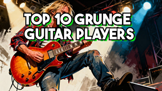 Riff Kings of the Flannel Brigade: The Top 10 Most Influential Grunge Guitarists 🤘