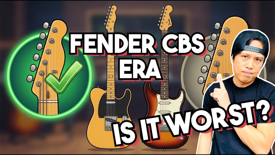 Vintage Fender Stratocaster, It's 1 Louder feature on corporate guitar wars and the CBS Fender era