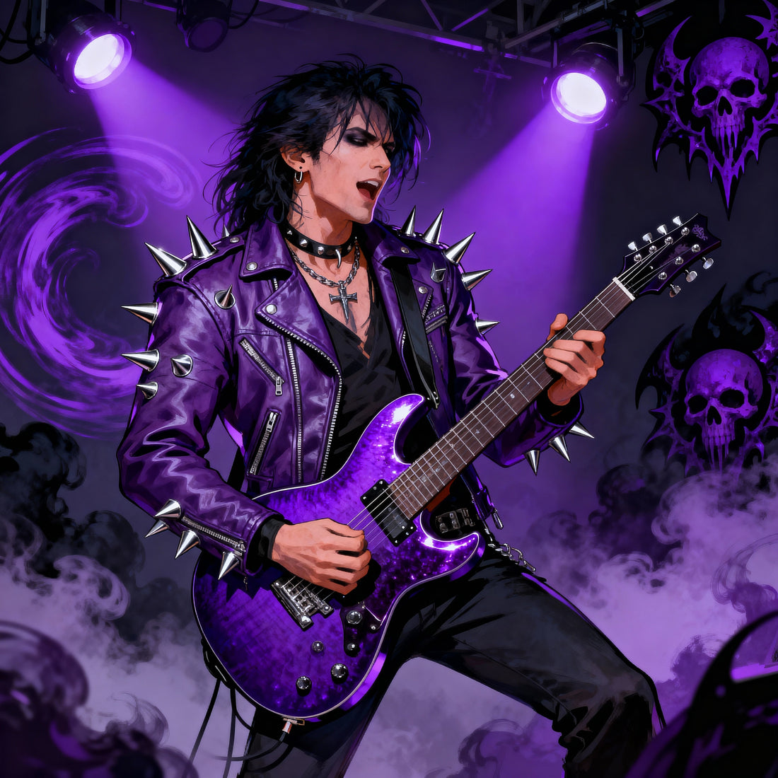 The Symbolism of Purple in Heavy Metal: Royalty, Mystery, and Raw Power