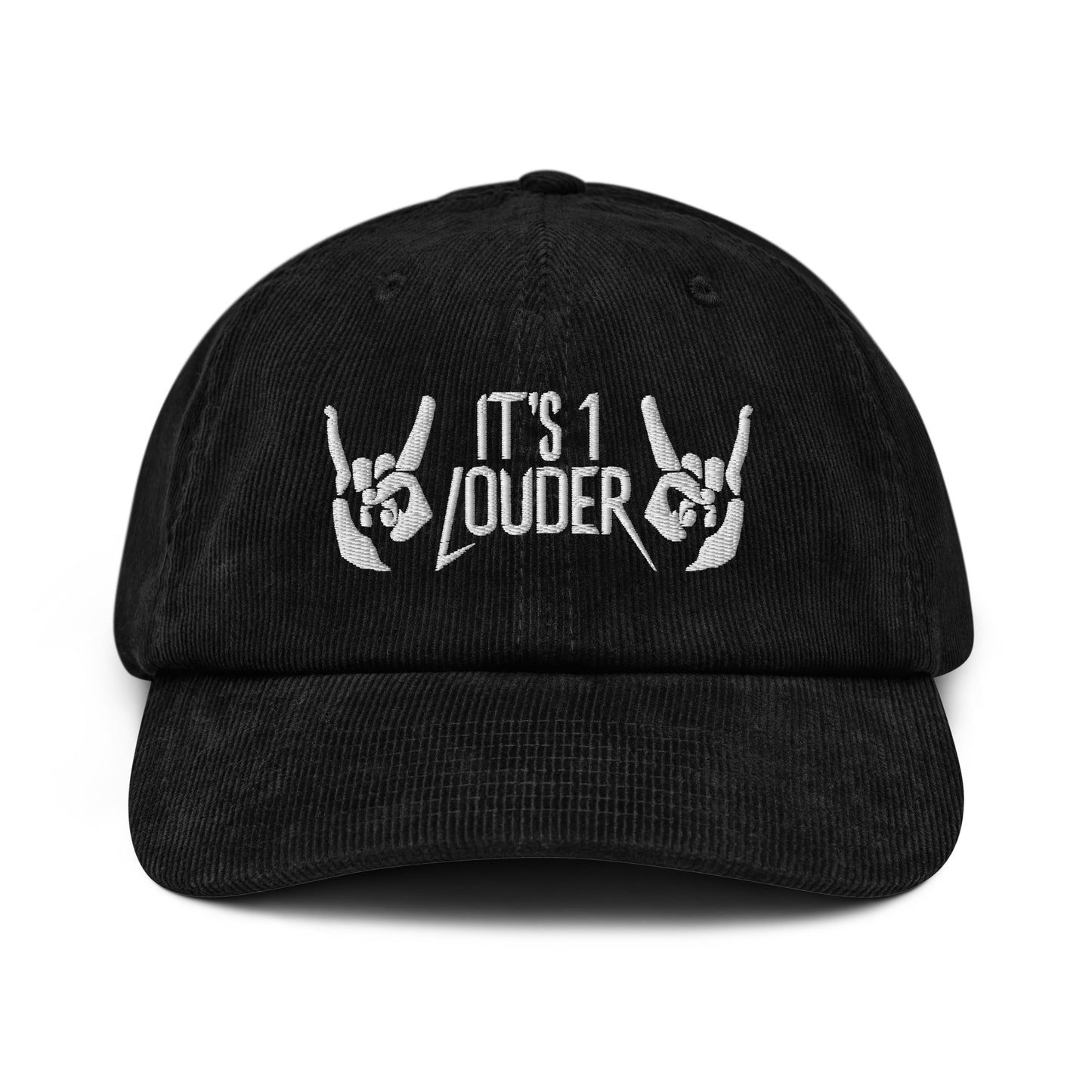 HAND DEVIL HORNS Corduroy hat