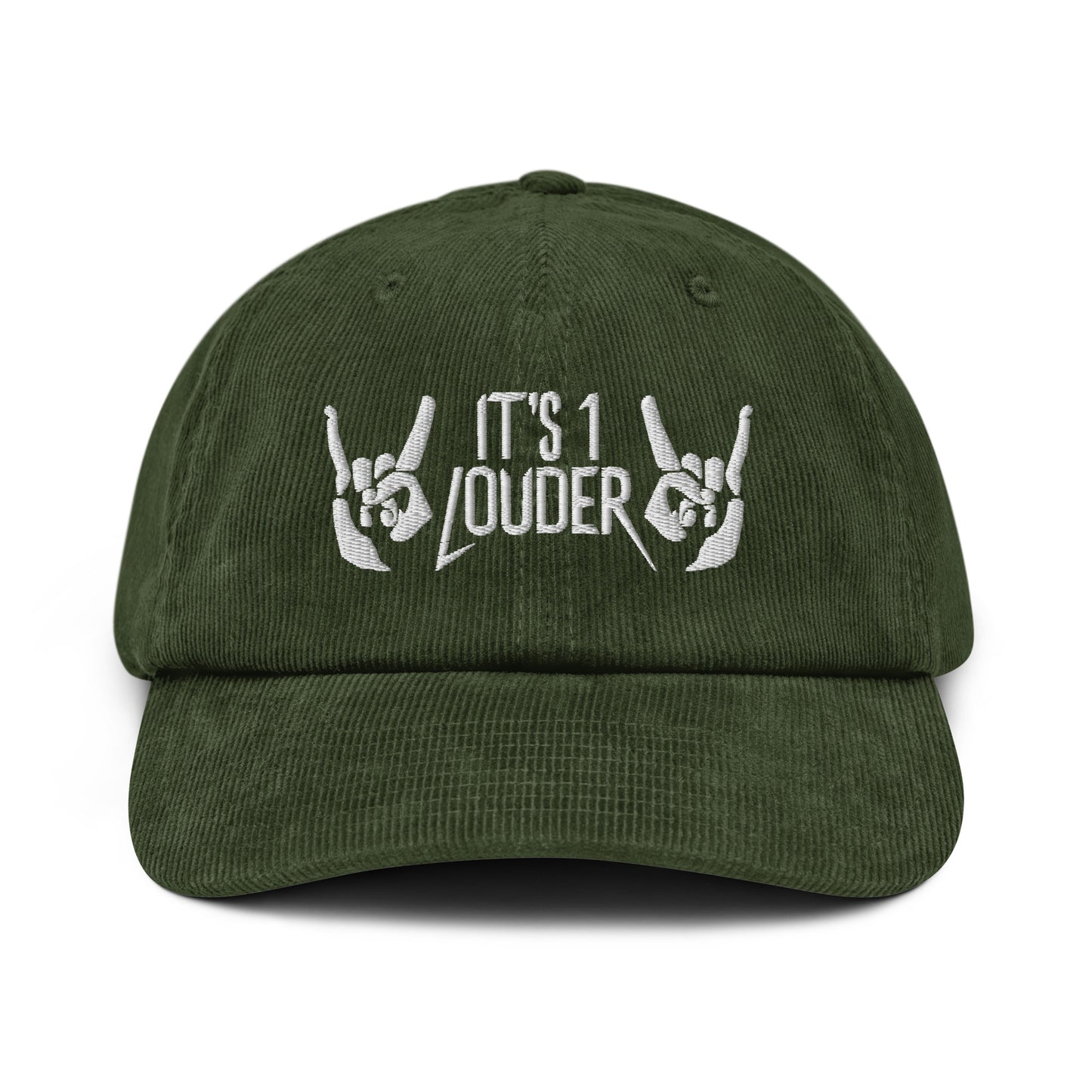 HAND DEVIL HORNS Corduroy hat