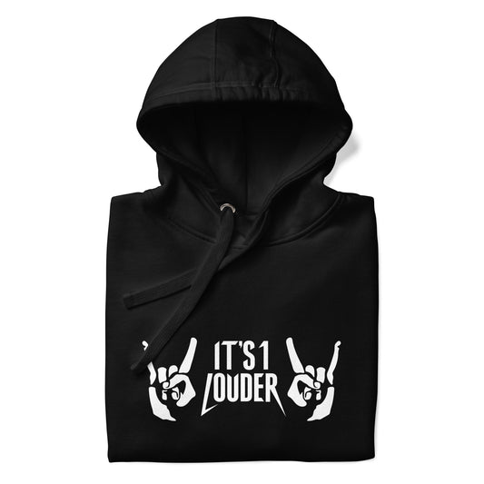 Hand Devil Horns Rock Hoodie