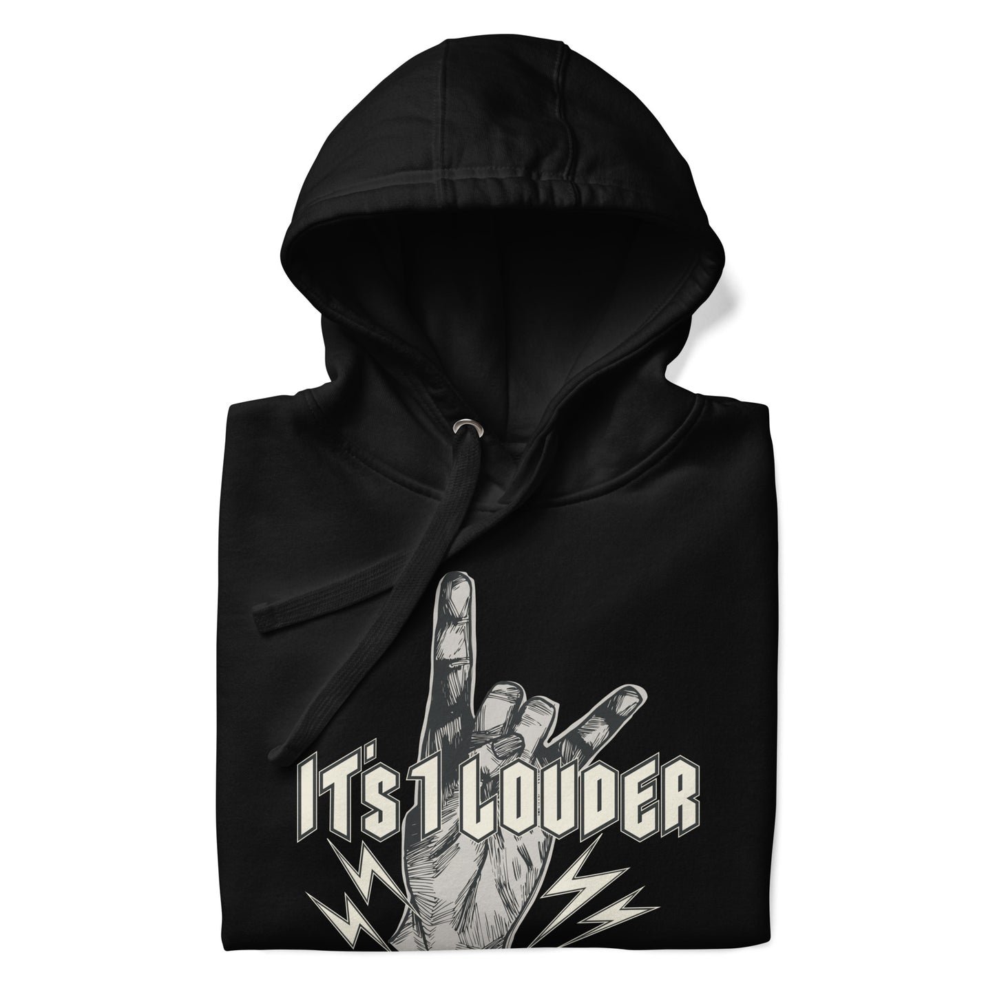 Rock Hand Sign Hoodie