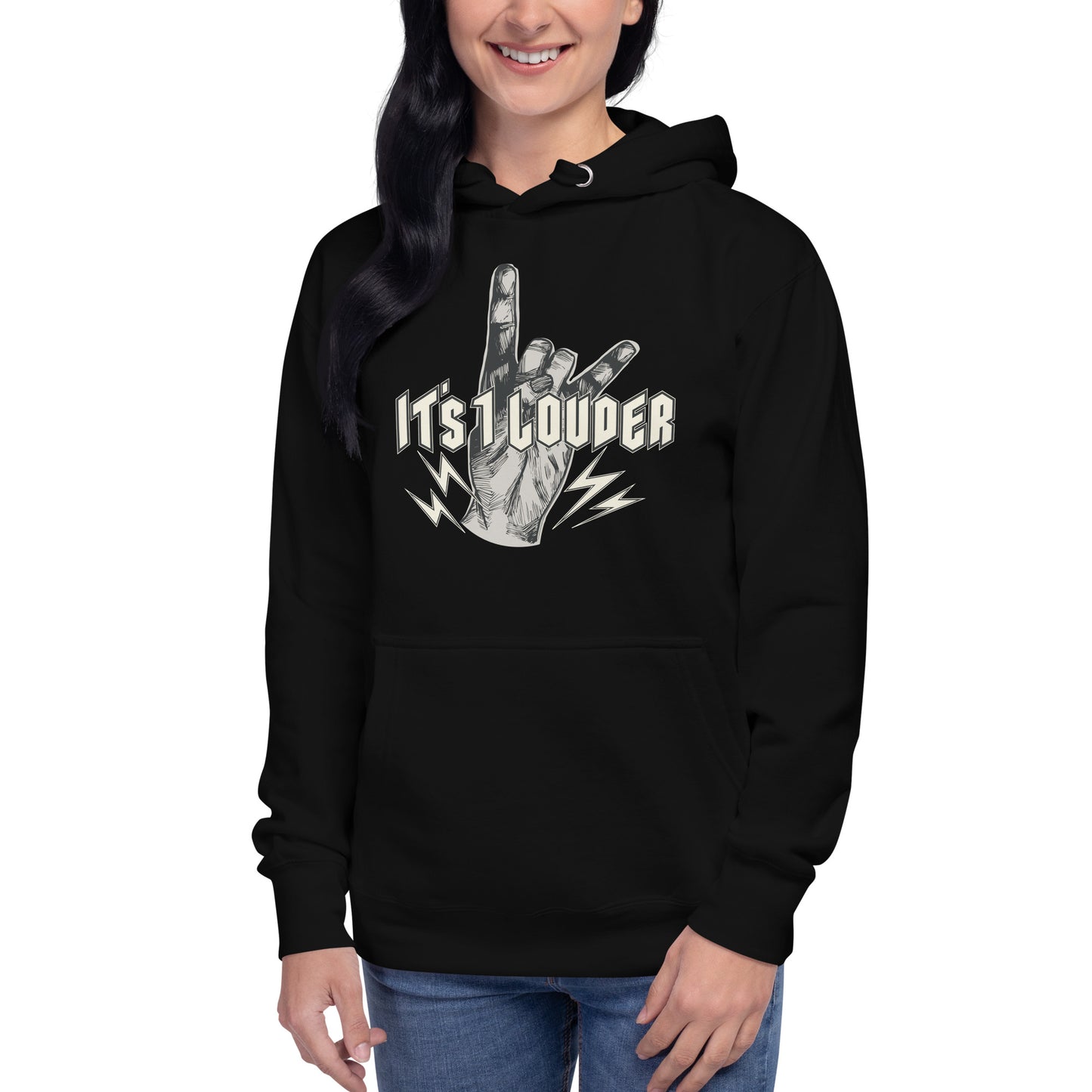 Rock Hand Sign Hoodie