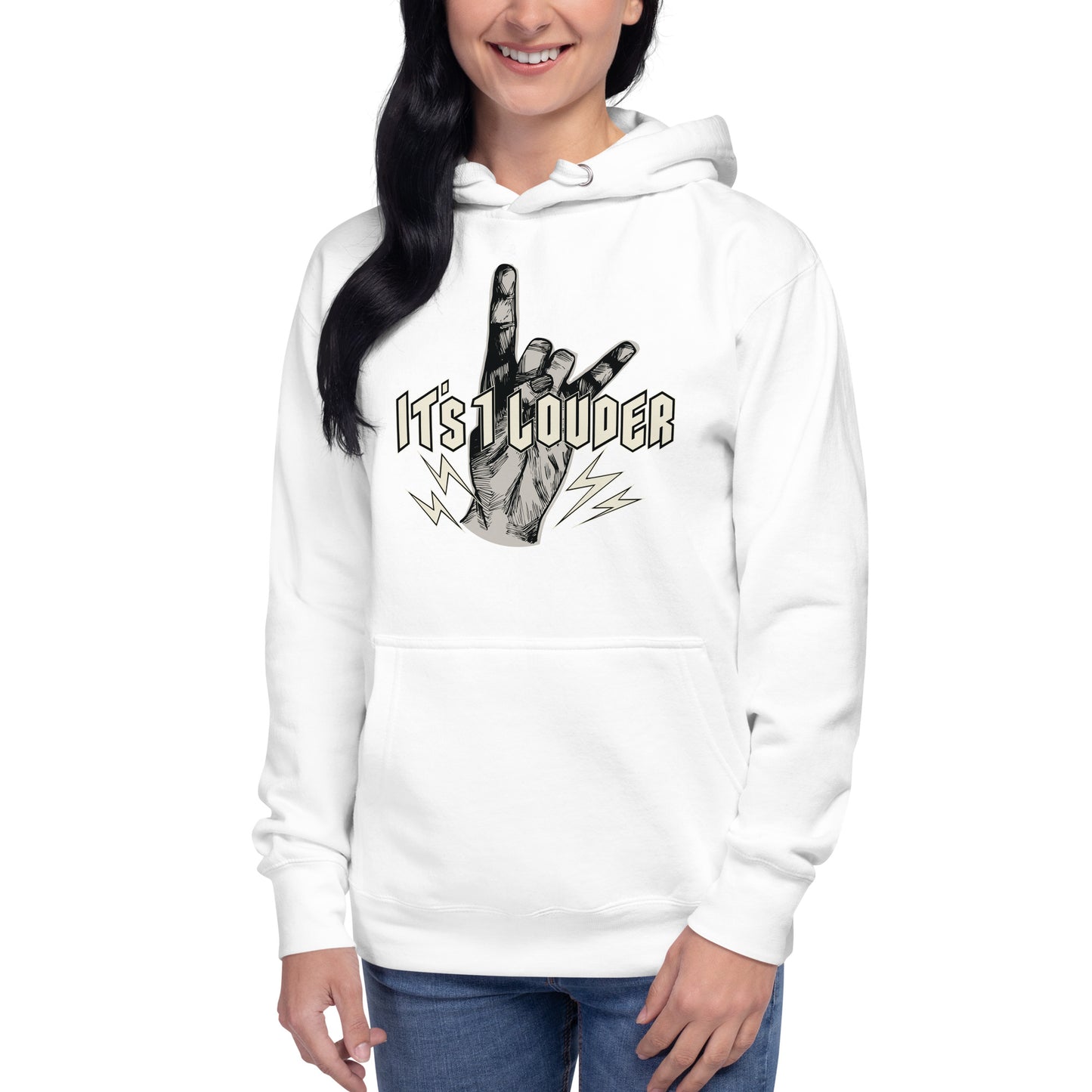 Rock Hand Sign Hoodie